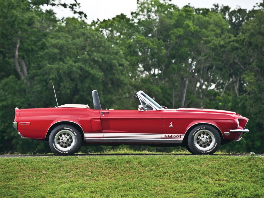  Shelby GT500 Convertible 1968 года  (фото 9 из 68)